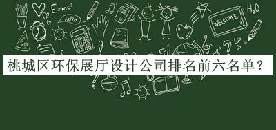 桃城區(qū)環(huán)保展廳設(shè)計公司排名前六名單宣布，良心推薦